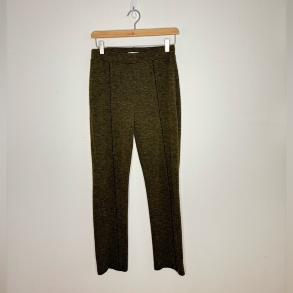Joseph Ribkoff Olive Green Stretch Trousers Size 6